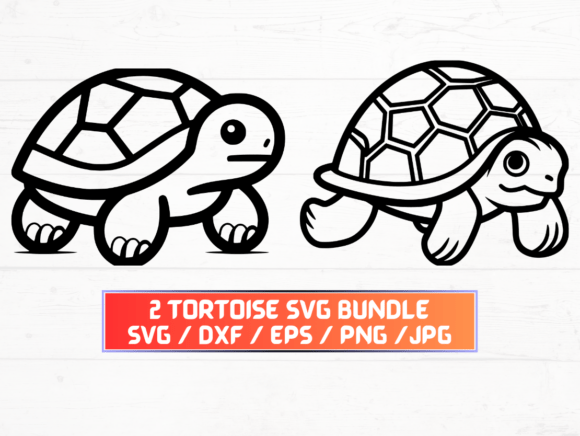 Tortoise SVG & Font Files for Creative Designers
