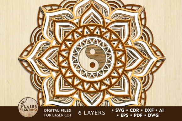 Transform Your Space with a Multilayer Mandala Cut File